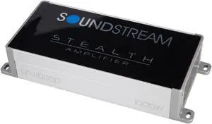 Soundstream ST4.1000DB  Stealth Series 1,000w Class D 4ch. Amplifier
