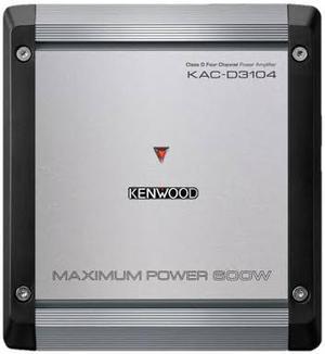 Kenwood KAC-D3104 4 Channel 600 Watts Max Power Amplifier