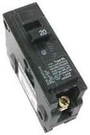 SIEMENS B120 Miniature Circuit Breaker, BL Series, 20A, 1 Pole, 120/240V AC,