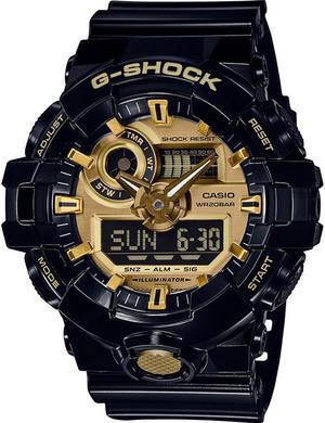 Casio G-Shock Black Digital Analog Watch GA710GB-1A