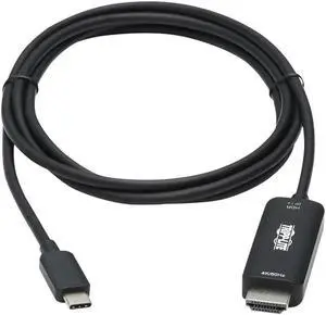 Tripp Lite U444-003-Hdr4be Usb-C To Hdmi Adapter Cable M/M Black 3 Ft.