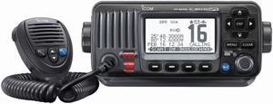 ICOM M424G VHF RADIO BLACK WITH BUILT-IN GPS