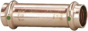 VIEGA 79030 Viega ProPress extended coupling No stop, 2" x 2"