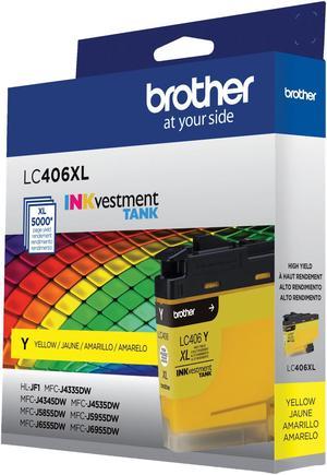 Brother LC406XLYS INKvestment High-Yield Ink 5000 Page-Yield Yellow