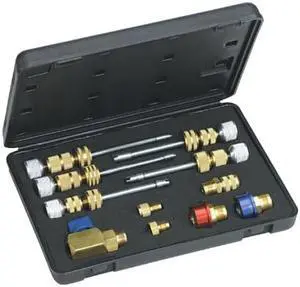 Mastercool 58490 Universal A/c Valve Core Remover And Installer Kit R-12 /