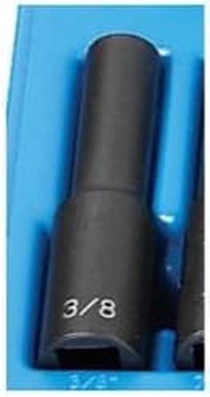 GREY PNEUMATIC 2112D 1/2" Drive, 3/8 Size, SAE Socket, 12 Points,
