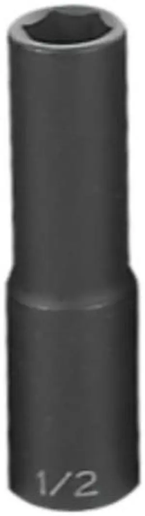 GREY PNEUMATIC 2016D 1/2" Drive, 1/2 Size, SAE Socket, 6 Points,