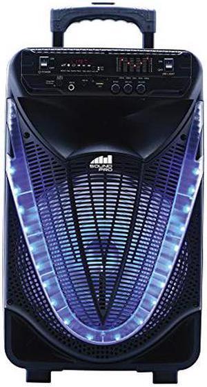 Naxa - NDS-1233 - Naxa NDS-1233 Portable 12-Inch Bluetooth Party Speaker with Disco Light