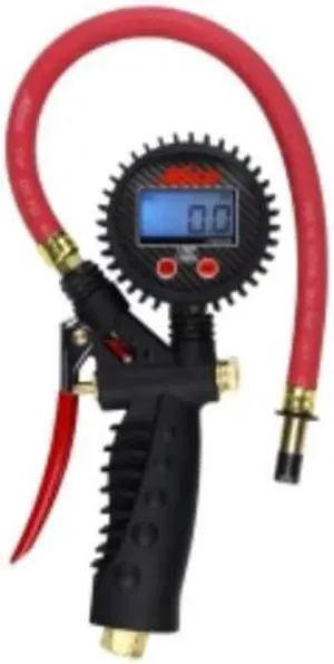 MILTON S-574D Inflator Gauge,Digital,Straight Chuck