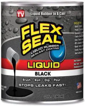 LIQUID RUBBER, 32 OZ CAN, BLACK