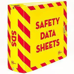 Avery UltraDuty SDS Binder Bundle, 3" Durable Poly Binder with Chain, Plastic A-Z Dividers, Sheet Protectors (77714)
