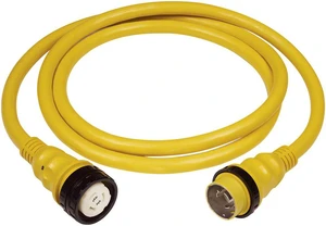 Marinco 50A 125V Shore Power Cable - 50' - Yellow Marinco 50A 125V Shore Power Cable - 50' - Yellow