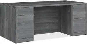 HON HON105890LS1 10500 Series Double-Pedestal Desk