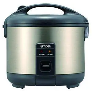 Tiger 8-Cup Electric Rice Cooke Conventional Rice Cooker (JNP-S15U) Stainless Steel