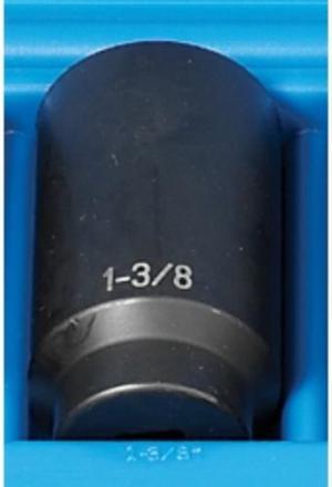 GREY PNEUMATIC 2144D 1/2" Drive, 1-3/8 Size, SAE Socket, 12 Points,
