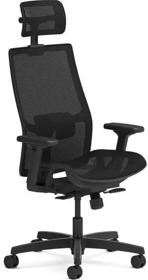 HON Ignition 2.0 Mid-back Task Chair with Headrest (I2MSKY1IMTHR) Mesh Seat Material