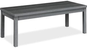 HON 80191LS1 80000 Series Coffee Table, Sterling Ash Laminate