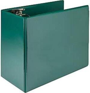 Samsill 16424 Nonstick 6" Locking D-Ring View Binder
