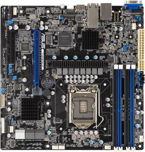 ASUS P12R-M/10G-2T uATX Server Motherboard LGA 1200 Intel C252