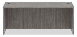 Alera Verona Veneer Series Straight Front Desk Shell, 71" x 35.5" x 29.63", Gray