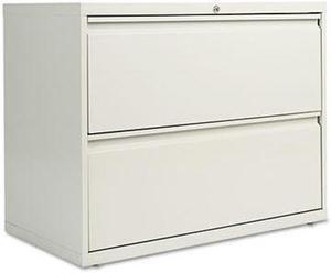 Alera 2-Drawer Lateral File, Light Gray, 36" x 18" x 28", Each (ALEHLF3629LG) Alera 2-Drawer Lateral File, Light Gray, 36" x 18" x 28", Each (ALEHLF3629LG)