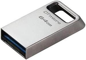 Kingston DataTraveler Micro USB Flash Drive DTMC3G264GB