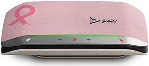 Poly Sync 20 Pink USB-A Smart Speakerphone (Plantronics) - Personal Portable Speakerphone - Noise & Echo Reduction - Connect to Cell Phone via Bluetooth and PC/Mac via USB-A Cable -Works w/Teams, Zoom