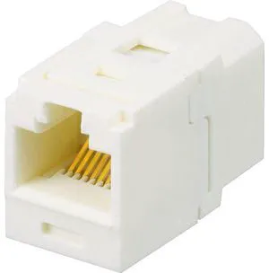 Panduit CC688IW Mini-Com Cat6 Coupler Module RJ45 8P8C Panduit CC688IW Mini-Com Cat6 Coupler Module RJ45 8P8C