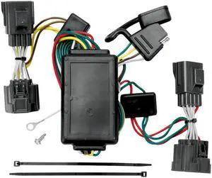 Tekonsha T-One T-Connector Harness, 4-Way Flat, Compatible with Select Jeep Commander