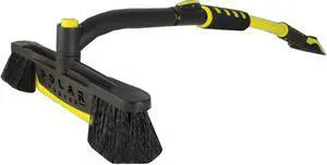 SUBZERO 14180 Snow Broom/Scraper,12-3/4" Head Width