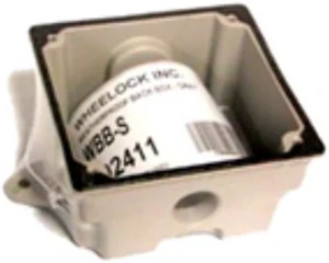WBB-S WHEELOCK SIG./COOPER WHEELOCK BACKBOX,OUTDOOR,SILVER WBB-S WHEELOCK SIG./COOPER WHEELOCK BACKBOX,OUTDOOR,SILVER