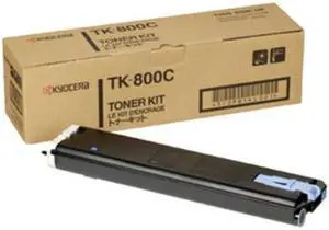 Kyocera Mita TK800C Cyan Toner Cartridge