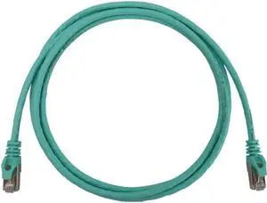 Tripp Lite Cat6a 10G Snagless Shielded Slim STP Ethernet Cable (RJ45 M/M), PoE, Aqua, 7 ft. (2.1 m) - 7 ft Category 6a Network Cable for Network Device, Server, Switch, Router, Hub, Printer, Computer, Tripp Lite Cat6a 10G Snagless Shielded Slim STP Ethernet Cable (RJ45 M/M), PoE, Aqua, 7 ft. (2.1 m) - 7 ft Category 6a Network Cable for Network Device, Server, Switch, Router, Hub, Printer, Computer,