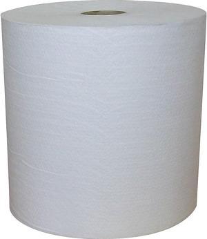 American Paper Recycled Hardwound Paper Towels 1-Ply 7.88"x800ft White 6 Rolls