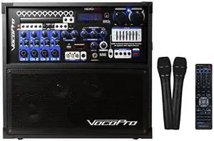 VOCOPRO 120W,4CH,MULTI-FORMAT P.A. SYST