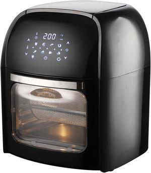 National NA3004AFBLK 12 Qt. 3-in-1 Air Fryer, Oven, & Dehydrator