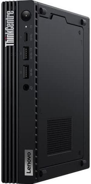 Lenovo ThinkCentre M90q Gen 3 11U5005JUS Desktop Computer - Intel Core i5 12th Gen i5-12500 Hexa-core (6 Core) 3 GHz - 8 GB RAM DDR5 SDRAM - 256 GB M.2 PCI Express NVMe 4.0 x4 SSD - Tiny - Black - Int