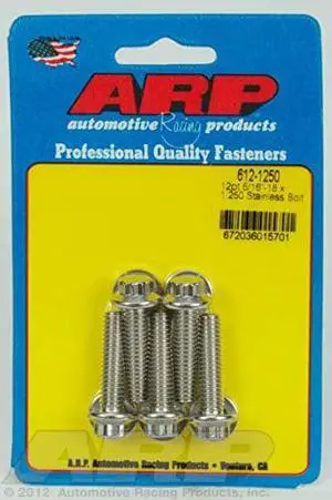 ARP 6121250 12 Pt 5/16-18X1.25Pk/5 #6121250
