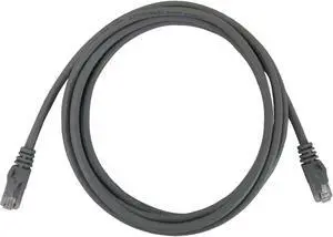 Eaton Tripp Lite Series Cat6a 10G Snagless Molded UTP Ethernet Cable RJ45 M/M PoE Gray 7 ft. 2.1 m