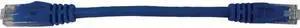 Tripp Lite Cat6a 10G Snagless Molded UTP Ethernet Cable (RJ45 M/M), PoE, Blue, 6 in. (15 cm) - 6" Category 6a Network Cable for Network Device, Switch, Patch Panel, Server, Router, Hub, Printer,