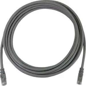 Tripp Lite Cat6a 10G Snagless Molded UTP Ethernet Cable (RJ45 M/M), PoE, Gray, 15 ft. (4.6 m) - 15 ft Category 6a Network Cable for Network Device, Switch, Patch Panel, Server, Router, Hub, Printer, C