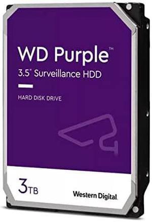 WD Purple WD33PURZ 3 TB Hard Drive 3.5" Internal SATA SATA/600 5400rpm