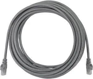Tripp Lite Cat6a 10G Snagless Molded UTP Ethernet Cable (RJ45 M/M), PoE, Gray, 25 ft. (7.6 m) - 25 ft Category 6a Network Cable for Network Device, Switch, Patch Panel, Server, Router, Hub, Printer, C