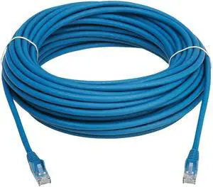 Tripp Lite Cat6 Gigabit Snagless Molded UTP Ethernet Cable (RJ45 M/M),PoE,LSZH,Blue,10m - 32.81 ft Category 6 Network Cable for Network Device, Server, Switch, PoE Device, Patch Panel, Printer, Comput Tripp Lite Cat6 Gigabit Snagless Molded UTP Ethernet Cable (RJ45 M/M),PoE,LSZH,Blue,10m - 32.81 ft Category 6 Network Cable for Network Device, Server, Switch, PoE Device, Patch Panel, Printer, Comput