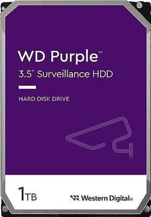 Western Digital 1TB WD Purple Surveillance Internal Hard Drive HDD - SATA 6 Gb/s, 64 MB Cache, 3.5" - WD11PURZ