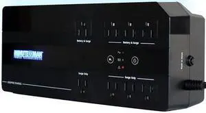 Minuteman Enspire-G EN450G 450VA Compact/Desktop/Floor/Wall Mountable UPS - Compact/Desktop/Floor/Wall Mountable - 3 Minute Stand-by - 120 V AC Input - 140 V AC, 120 V AC, 95 V AC Output - Simulated S
