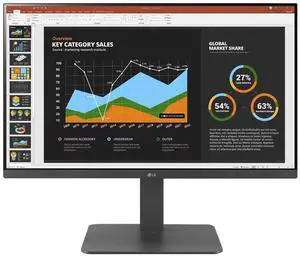 LG 24BR650B-C 23.8-inch Full HD (1920x1080) IPS Monitor with USB Type-C