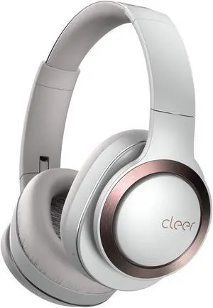 Cleer ENDURO ANC Light Gray ENDURO2NCLGYUS Wireless Noise Cancelation Headphone with Extended Battery Life
