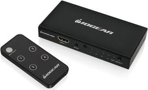 IOGEAR 3-Port True 4K UltraHD HDMI Switch - 4096 x 2160 - 4K - 3 - Display, Projector - 1 x HDMI Out