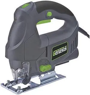 Genesis GJS500 5-Amp Variable-Speed Orbital Jigsaw with Blades